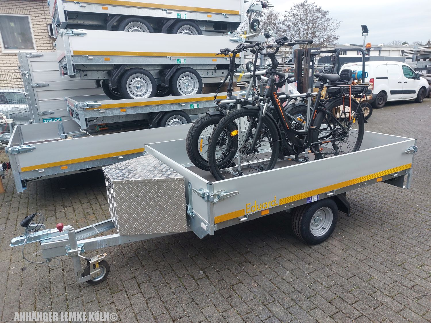 Fahrradtransportanhnger EDDY BIKETRAILER